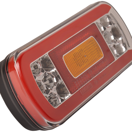 Fristom Anhänger Rückleuchte - Fristom FT-130 LED - links - 220x110x50,5 mm - inklusive Nebelschlussleuchte