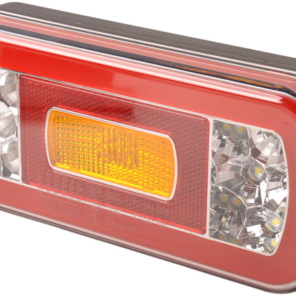 Fristom Anhänger Rückleuchte - Fristom FT-130 LED - rechts - 220x110x50,5 mm - inklusive Rückfahrleuchte