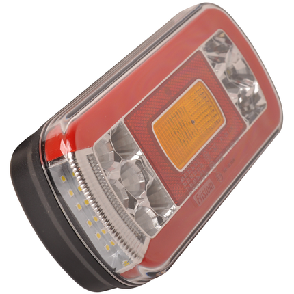 Fristom Anhänger Rückleuchte - Fristom FT-130 LED - rechts - 220x110x50,5 mm - inklusive Rückfahrleuchte