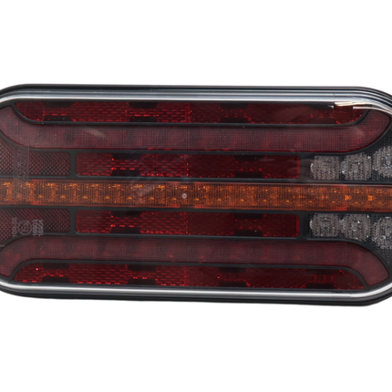 Fristom Anhänger Rückleuchte - Fristom FT-230 LED - links - 215x95x38 mm - mit dynamischem Blinker - inklusive Nebelschlussleuchte