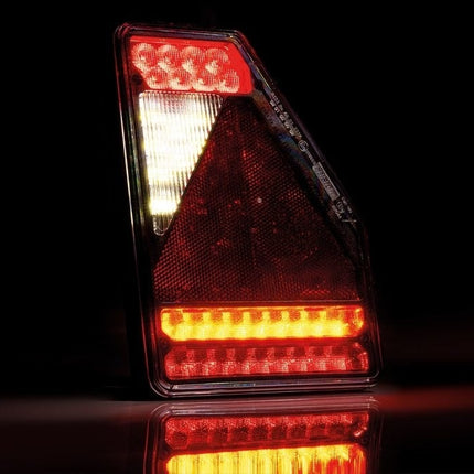 Fristom Anhänger Rückleuchte - Fristom FT-277 LED - links - 211x146x49 mm - inklusive Nebelschlussleuchte