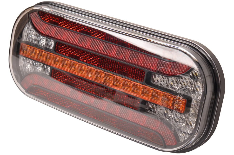 Fristom Fristom FT-230 Rückleuchte  rechts - mit Rückfahrscheinwerfer - LED 215x95x38 mm - mit dynamischem Blinker