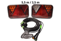 Hauptkabel: 5,5 m - Markierungsleuchten: 3,5 m
