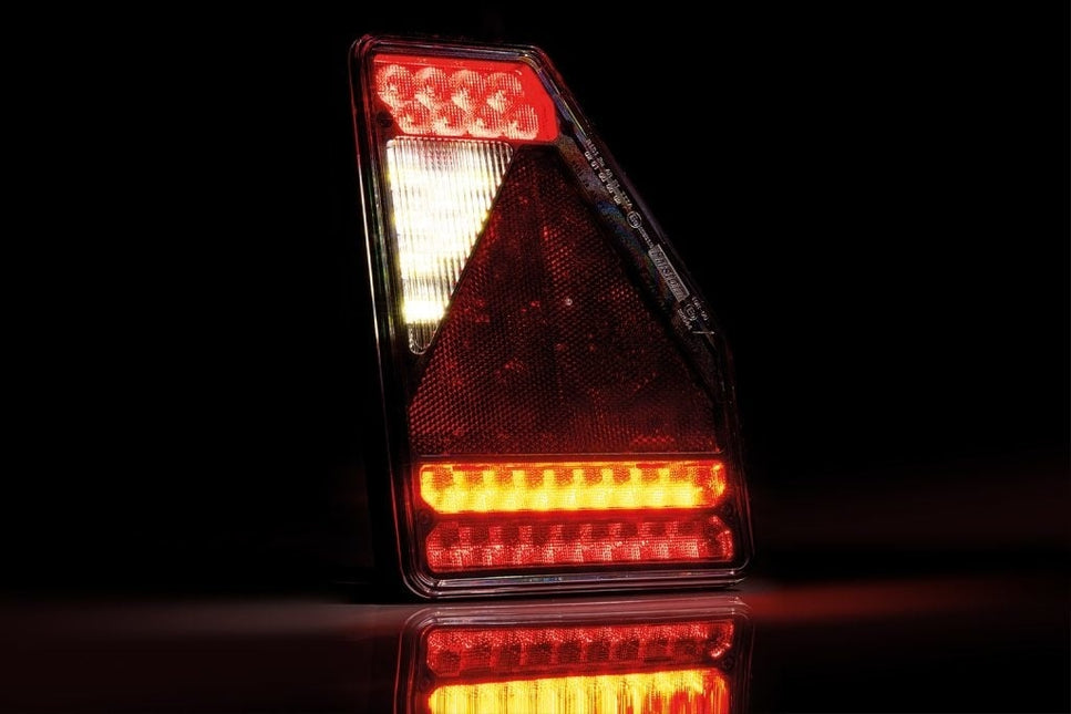 Fristom Rückleuchte - Fristom FT-277 LED - links - 211x146x49 mm - inklusive Nebelschlussleuchte