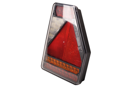 Fristom Rückleuchte - Fristom FT-277 LED - rechts - 211x146x49 mm - inklusive Rückfahrleuchte