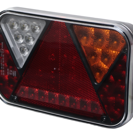 Fristom Rückleuchte - Fristom - rechts - 200x130x50 mm - Aspöck Steckverbinder - mit integriertem Widerstand