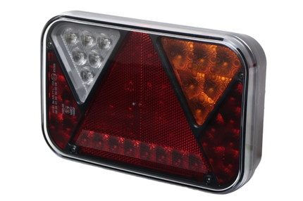 Fristom Rückleuchte - Fristom - rechts - 200x130x50 mm - Aspöck Steckverbinder - mit integriertem Widerstand