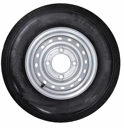 GT RADIAL Ifor Williams Komplettrad 175R13 Reifen + Felge (Lochkreis 4x139,7) 700kg Nabendurchmesser 95,5 mm