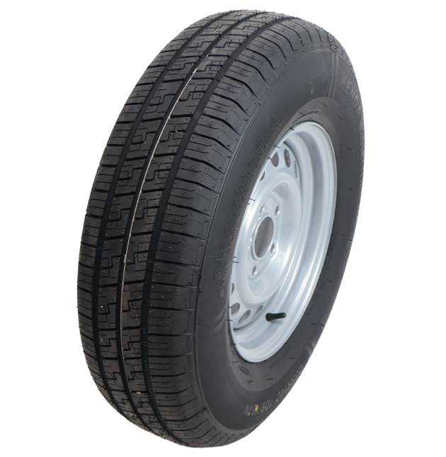 GT RADIAL Komplettrad Anhänger - 205/80R14C - Lochkreis: 5x112 - Tragfähigkeit: 950 kg - Nabendurchmesser: 67 mm