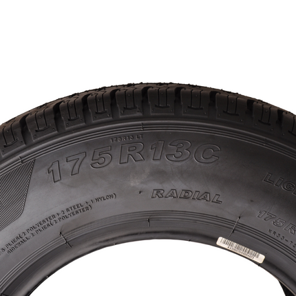 GT RADIAL Tubeless Reifen Anhänger - 175R13C - Tragfähigkeit: 730 kg - 97N