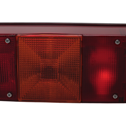 Hella Anhänger Rückleuchte - Hella - 4-Kammer - links - 246x108x66 mm - Flachsteckeranschluss