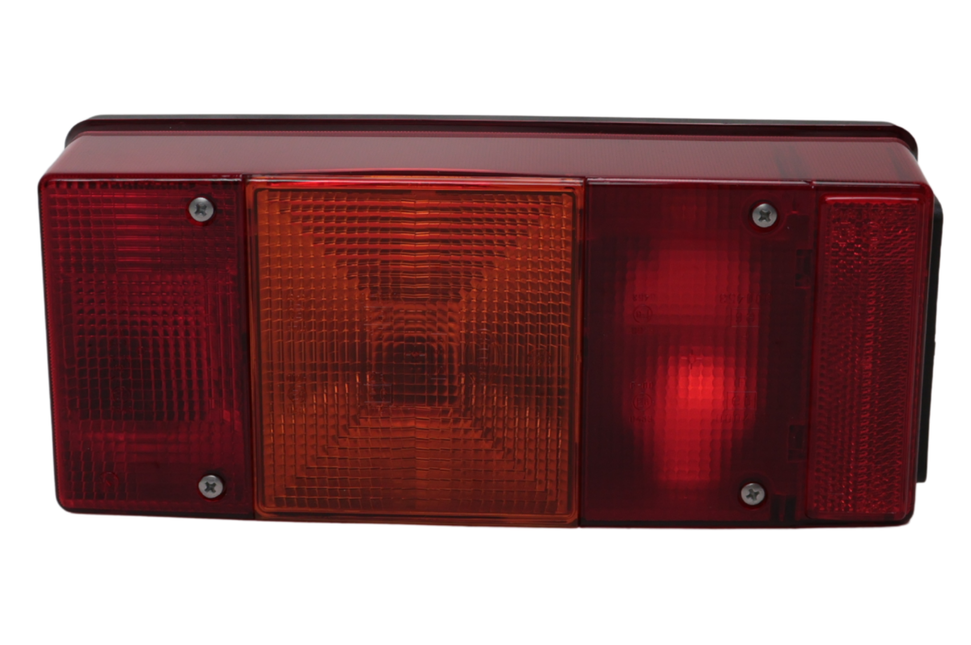 Hella Anhänger Rückleuchte - Hella - 4-Kammer - links - 246x108x66 mm - Flachsteckeranschluss