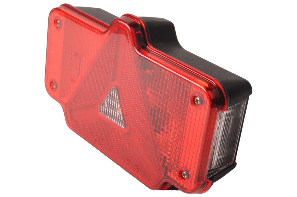 Humbaur Anhänger Rückleuchte - Humbaur - links - 5-poliger Bajonettanschluss - inklusive Nebelschlussleuchte