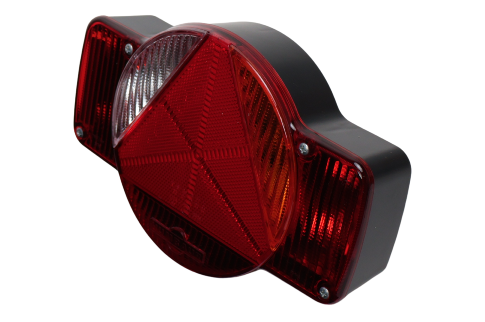 Humbaur Anhänger Rückleuchte - Humbaur - rechts - 5-poliger Bajonettanschluss - inklusive Rückfahrleuchte