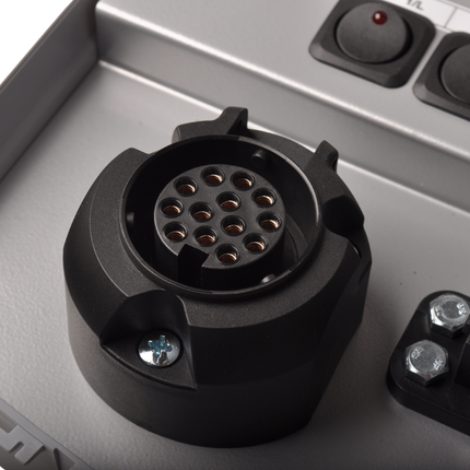 Jaeger Testkoffer 7/13 polig - universal - Jaeger-Anschluss - 12 Volt