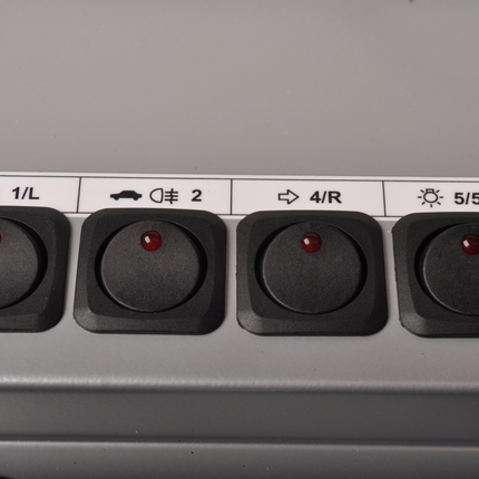 Jaeger Testkoffer 7/13 polig - universal - Jaeger-Anschluss - 12 Volt