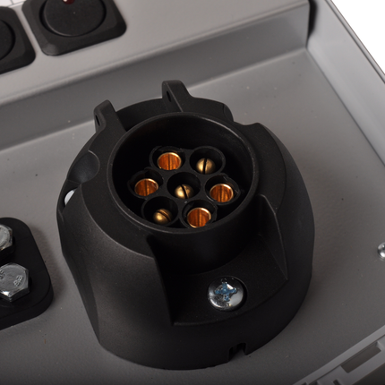 Jaeger Testkoffer 7/13 polig - universal - Jaeger-Anschluss - 12 Volt