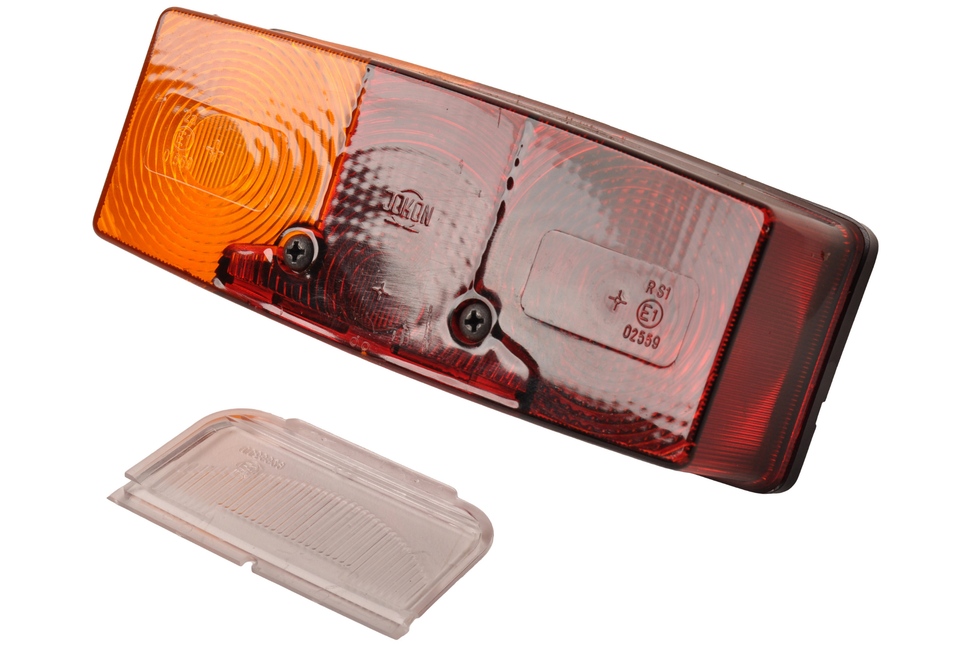 Jokon Anhänger Rückleuchte - Jokon - 3-Kammer - links - 158x64x51 mm - inklusive Kennzeichenbeleuchtung