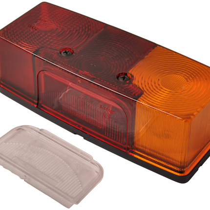 Jokon Anhänger Rückleuchte - Jokon - 3-Kammer - rechts - 158x64x51 mm - inklusive Kennzeichenbeleuchtung