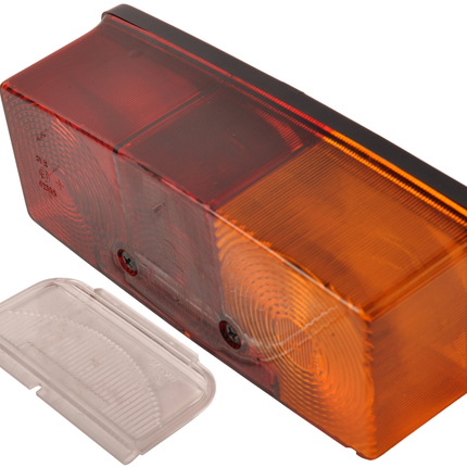 Jokon Anhänger Rückleuchte - Jokon - 3-Kammer - rechts - 158x64x51 mm - inklusive Kennzeichenbeleuchtung