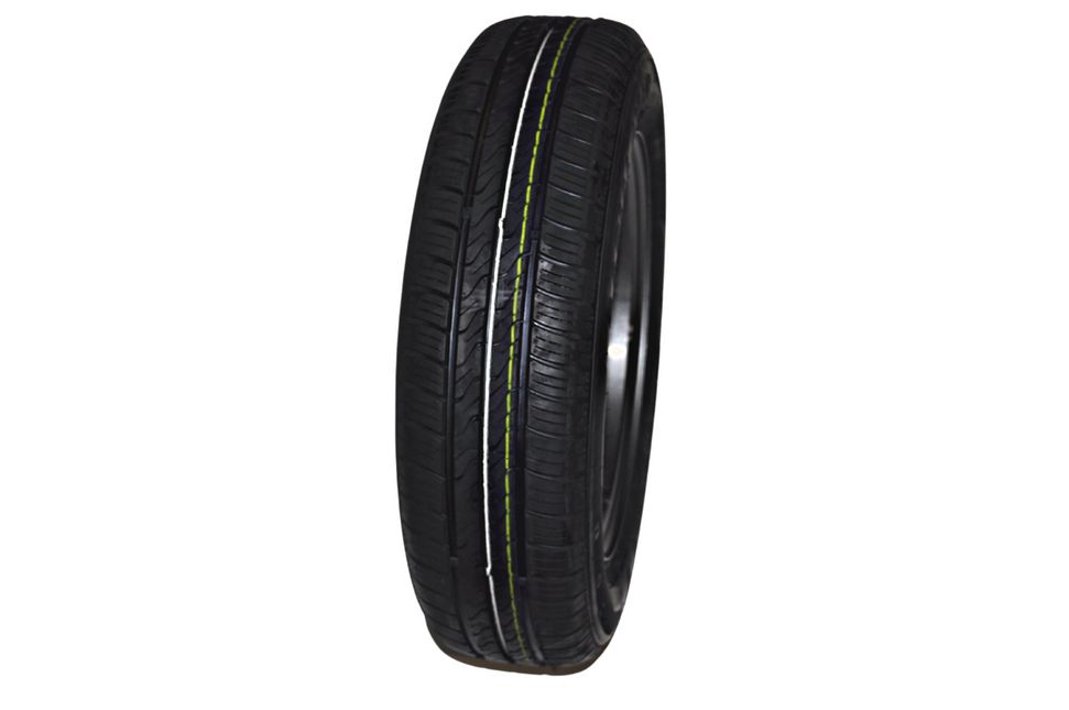 Kargotrail Komplettrad 155/70R13 Reifen + Felge (Lochkreis 4x100) 375 kg Nabendurchmesser 57 mm