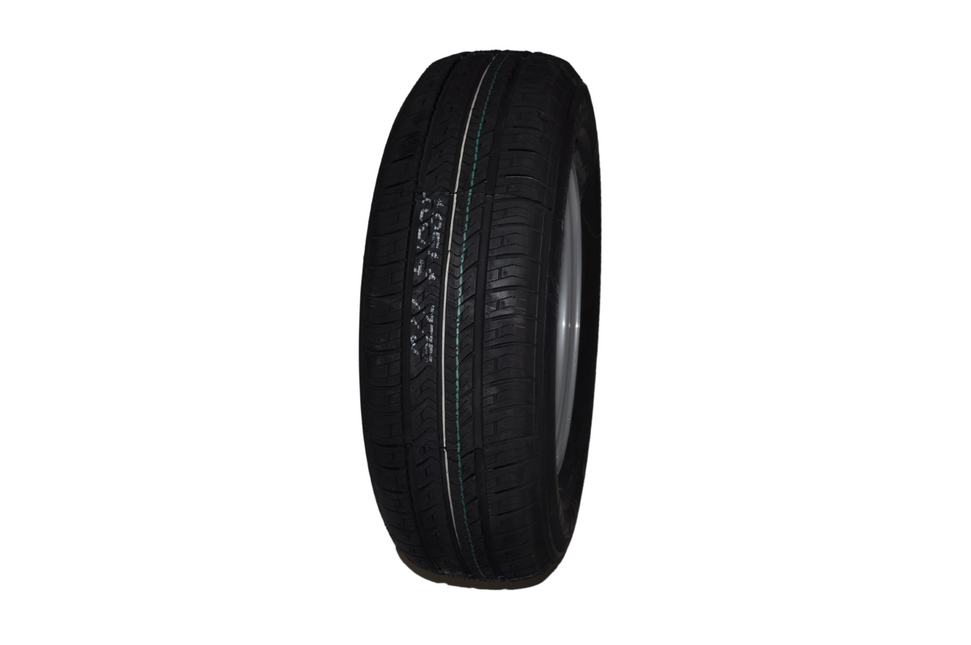 Kargotrail Komplettrad 185/70R13 Reifen + Felge (Lochkreis 4x100) 600kg Nabendurchmesser 57 mm