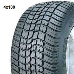 Kargotrail Komplettrad Anhänger - 185/65R14C - Lochkreis: 4x100 - Tragfähigkeit: 650 kg - Nabendurchmesser: 57 mm