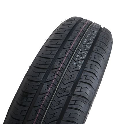 Kargotrail Komplettrad Anhänger - 185/65R14C - Lochkreis: 4x100 - Tragfähigkeit: 650 kg - Nabendurchmesser: 57 mm