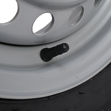 Kargotrail Komplettrad Anhänger - 185/70R13 - Lochkreis: 4x100 - Tragfähigkeit: 600 kg - Nabendurchmesser: 57 mm