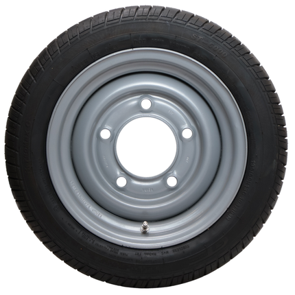 Kargotrail Komplettrad Anhänger - 195/50R13C - Ifor Williams - Lochkreis: 5x165,1 - Tragfähigkeit: 900 kg - Nabendurchmesser: 114,6 mm