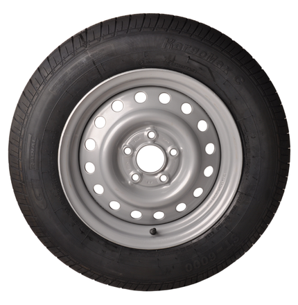 Kargotrail Komplettrad Anhänger - 195/70R15C - Lochkreis: 5x112 - Tragfähigkeit: 900 kg - Nabendurchmesser: 67 mm