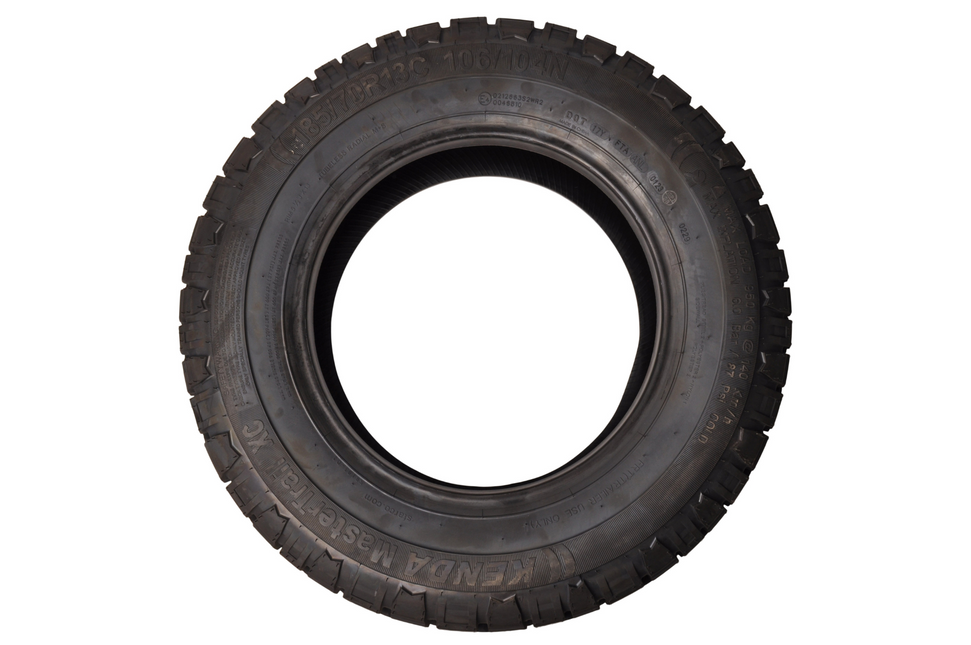 Kargotrail Tubeless Reifen Anhänger - 185/70R13 - Off-Road - Tragfähigkeit: 950 kg - 106/104N