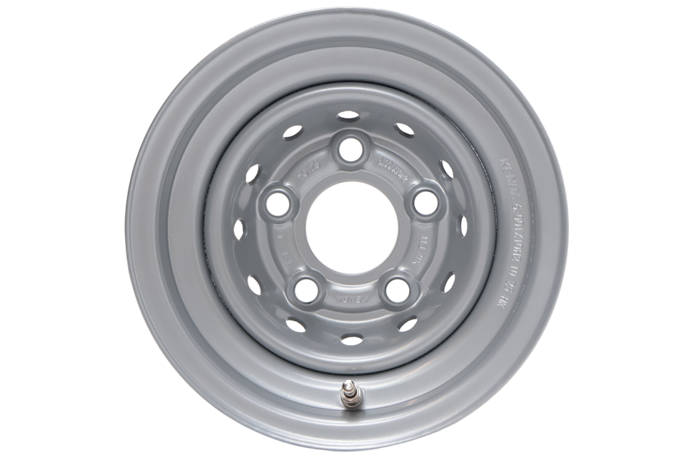 Kenda Anhänger Felge 10 Zoll - 6.00Ix10 - Lochkreis: 5x112 - Tragfähigkeit: 750 kg - Nabendurchmesser: 67 mm - ET-4