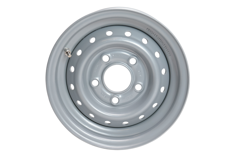 Kenda Anhänger Felge 12 Zoll - 4.5Jx12 - Lochkreis: 5x112 - Tragfähigkeit: 900 kg - Nabendurchmesser: 67 mm - ET20