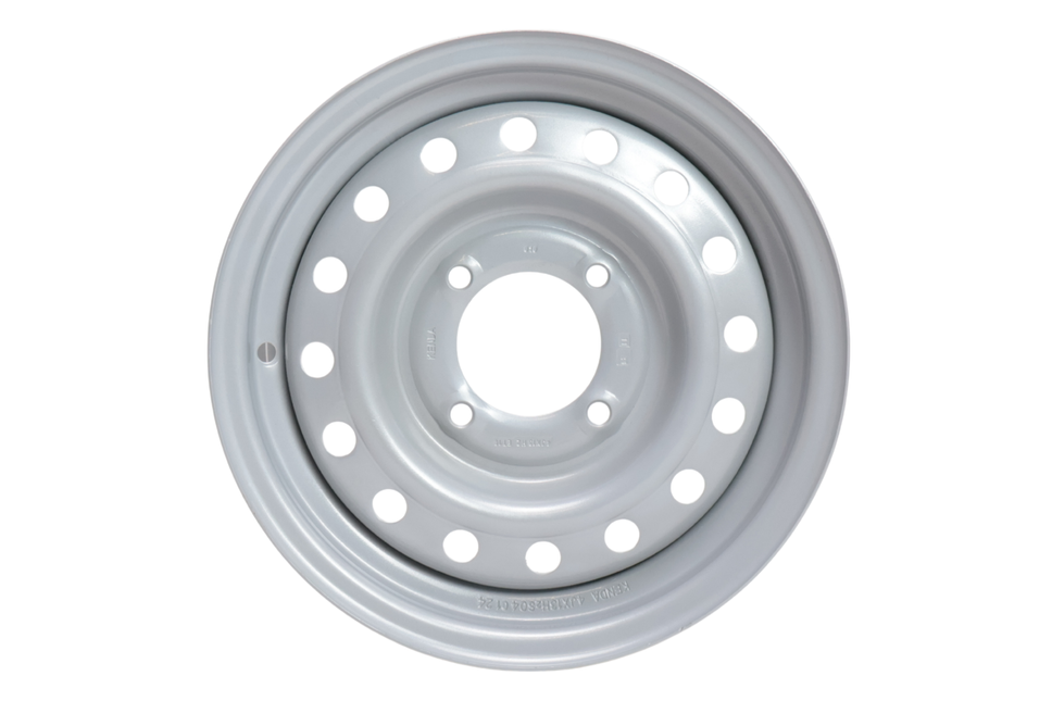 Kenda Anhänger Felge 13 Zoll - 4.00Jx13 - Lochkreis: 4x115 - Tragfähigkeit: 450 kg - Nabendurchmesser: 85 mm - ET10