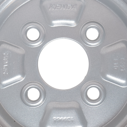 Kenda Anhänger Felge 8 Zoll - 2.50Ax8 - Lochkreis: 4x100 - Tragfähigkeit: 345 kg - Nabendurchmesser: 60 mm - ET0