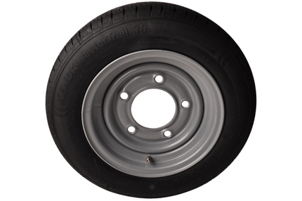 Kenda Komplettrad 12 Zoll - 185/60R12C Reifen + Felge - 5x165,1 - 900 kg - 114,6 mm Nabendurchmesser