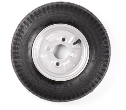 Kenda Komplettrad 8 Zoll 4.00-8 Reifen + Felge - Opel Lochkreis: 4x100 - 6PR - 335 kg - 60 mm Nabendurchmesser