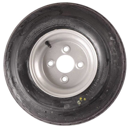 Kenda Komplettrad 8 Zoll Rad 16.5x6.50-8 Reifen + Felge - Opel Lochkreis: 4x100 - 6PR - 360 kg - 60 mm Nabendurchmesser