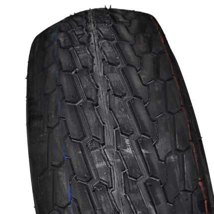 Kenda Komplettrad 8 Zoll Rad 16.5x6.50-8 Reifen + Felge - Opel Lochkreis: 4x100 - 6PR - 360 kg - 60 mm Nabendurchmesser