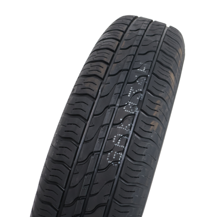 Kenda Komplettrad Anhänger - 145/70R13 - Lochkreis: 4x100 - Tragfähigkeit: 425 kg - Nabendurchmesser: 57 mm
