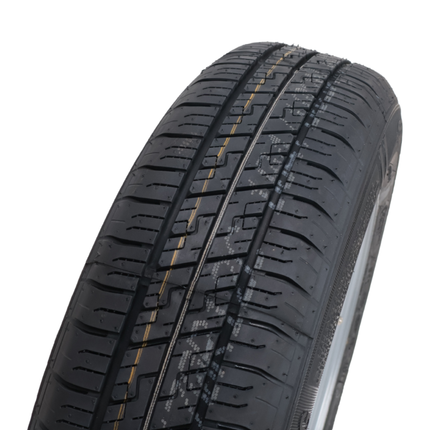 Kenda Komplettrad Anhänger - 155/70R12C - Lochkreis: 5x112 - Tragfähigkeit: 900 kg - Nabendurchmesser: 67 mm