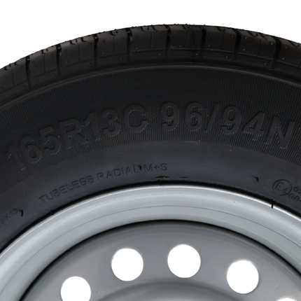 Kenda Komplettrad Anhänger - 165R13C - Lochkreis: 4x100 - Tragfähigkeit: 600 kg