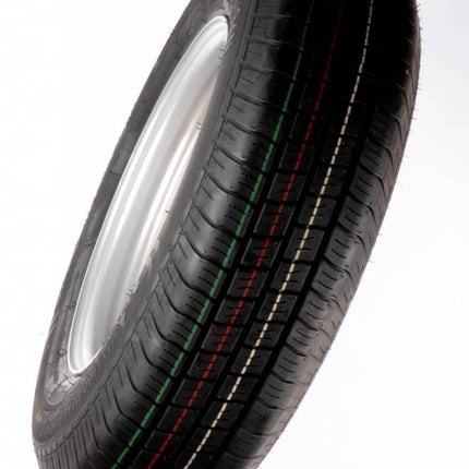 Kenda Komplettrad Anhänger - 165R13C - Lochkreis: 5x112 - Tragfähigkeit: 710 kg - Nabendurchmesser: 67 mm