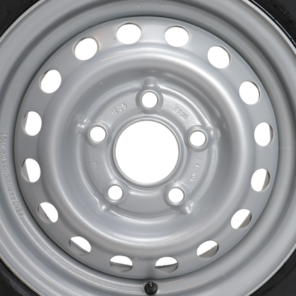 Kenda Komplettrad Anhänger - 165R13C - Lochkreis: 5x112 - Tragfähigkeit: 710 kg - Nabendurchmesser: 67 mm