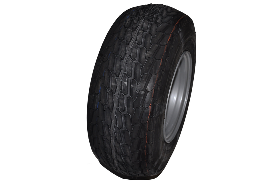 Kenda Komplettrad Anhänger - 16.5x6.50-8 - Lochkreis: 4x100 - Tragfähigkeit: 360 kg - Nabendurchmesser: 57 mm - 6PR