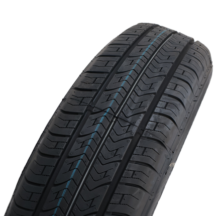 Kenda Komplettrad Anhänger - 175/70R13 - Lochkreis: 4x100 - Tragfähigkeit: 530 kg -Nabendurchmesser: 57 mm