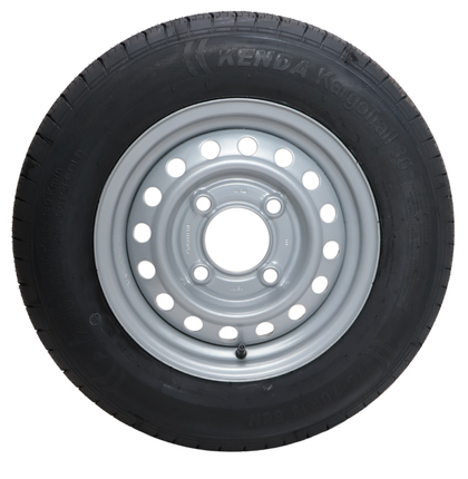 Kenda Komplettrad Anhänger - 175/70R13 - Lochkreis: 4x130 - Tragfähigkeit: 530 kg - Nabendurchmesser: 85 mm