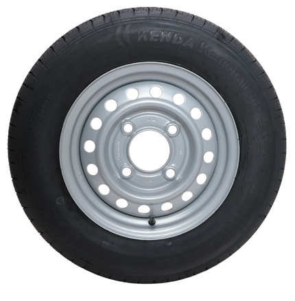 Kenda Komplettrad Anhänger - 175/70R13 - Lochkreis: 4x130 - Tragfähigkeit: 530 kg - Nabendurchmesser: 85 mm