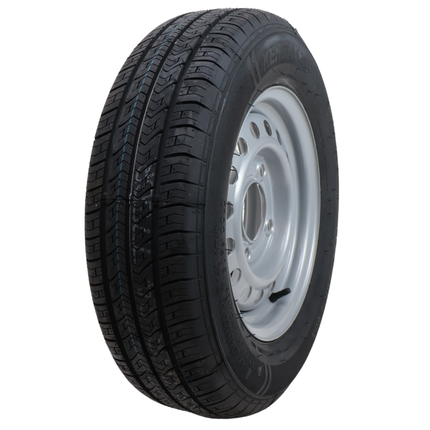 Kenda Komplettrad Anhänger - 175/70R13 - Lochkreis: 4x130 - Tragfähigkeit: 530 kg - Nabendurchmesser: 85 mm